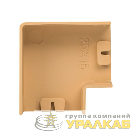 Поворот на 90град. 25х16 под свет. дерево Plast PROxima (уп.4шт) EKF 