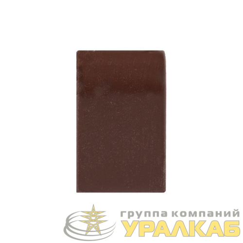 Заглушка 16х16 под темн. дерево Plast PROxima (уп.4шт) EKF 