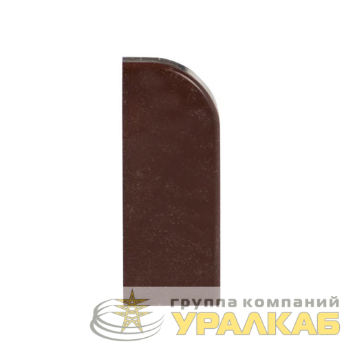 Заглушка 20х10 под темн. дерево Plast PROxima (уп.4шт) EKF 