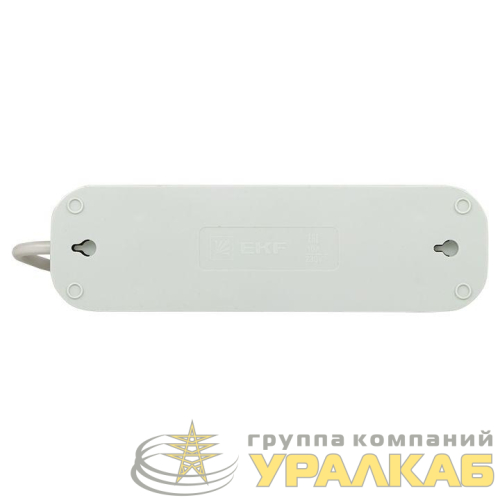 Удлинитель 4х2м без заземл. 10А IP20 Эксперт 2.2кВт ПВС 2х0.75 PROxima EKF 