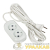 Удлинитель 2х2м без заземл. 10А IP20 Эксперт 2.2кВт ПВС 2х0.75 PROxima EKF 