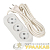 Удлинитель 3х3м без заземл. 10А IP20 Эксперт 2.2кВт ПВС 2х0.75 PROxima EKF 
