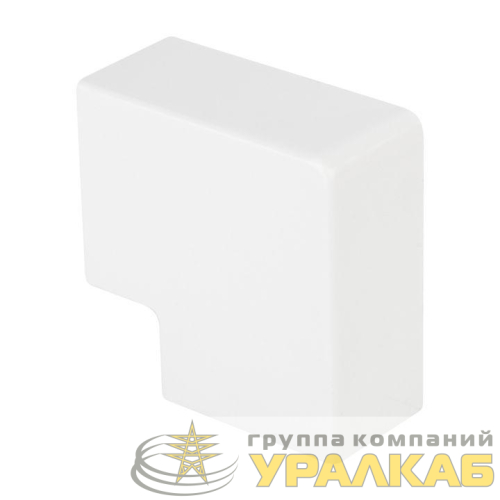 Поворот на 90град. 25х16 бел. Plast PROxima (уп.4шт) EKF 