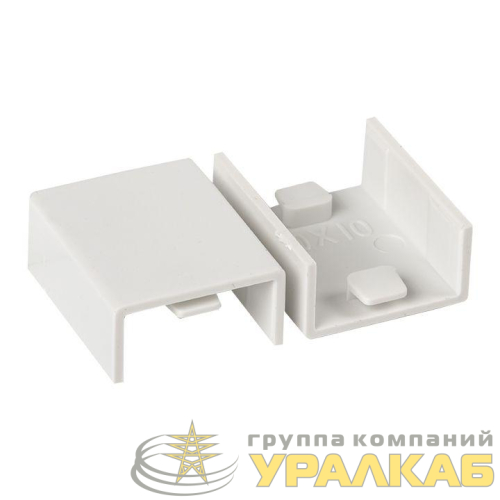 Соединитель на стык 20х10 бел. Plast PROxima (уп.4шт) EKF 