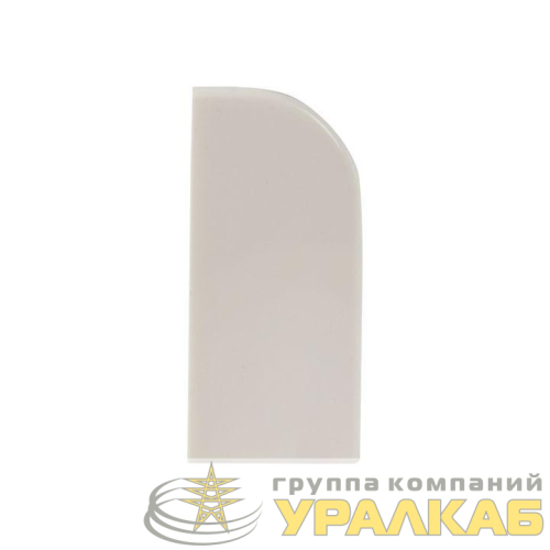 Заглушка 15х10 бел. Plast PROxima (уп.4шт) EKF 