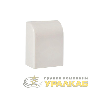 Заглушка 15х10 бел. Plast PROxima (уп.4шт) EKF 
