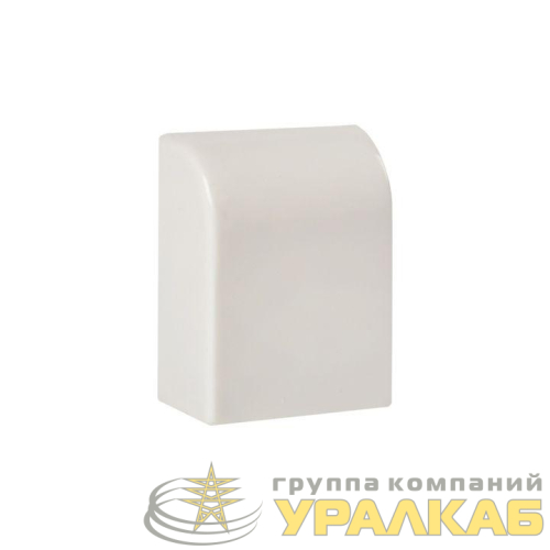Заглушка 15х10 бел. Plast PROxima (уп.4шт) EKF 