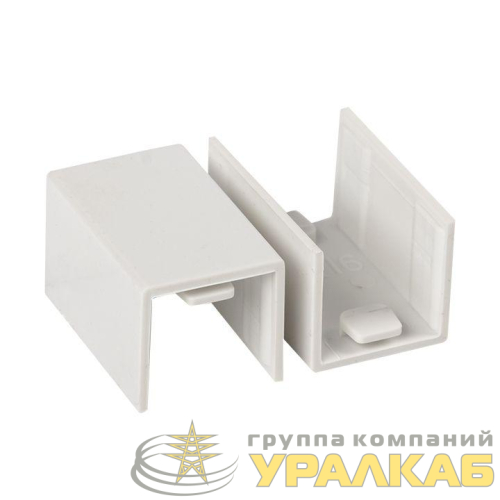 Соединитель на стык 16х16 бел. Plast PROxima (уп.4шт) EKF 