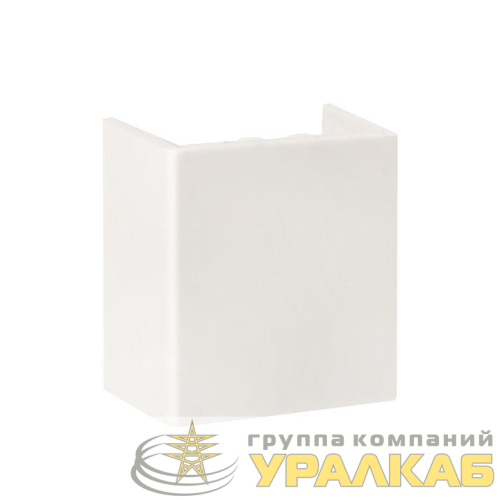 Соединитель на стык 40х16 бел. Plast PROxima (уп.4шт) EKF 