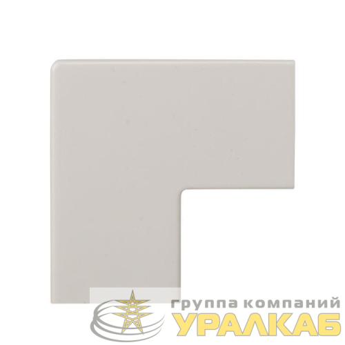 Поворот на 90град. 20х10 бел. Plast PROxima (уп.4шт) EKF 