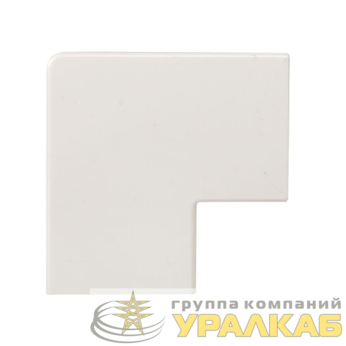 Поворот на 90град. 25х25 бел. Plast PROxima (уп.4шт) EKF 