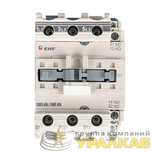 Контактор КМЭ 40А кат. 110В AC 1НО+1НЗ PROxima EKF 