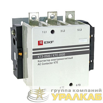 Контактор КТЭ 500А кат. 230В AC 1НО EKF 