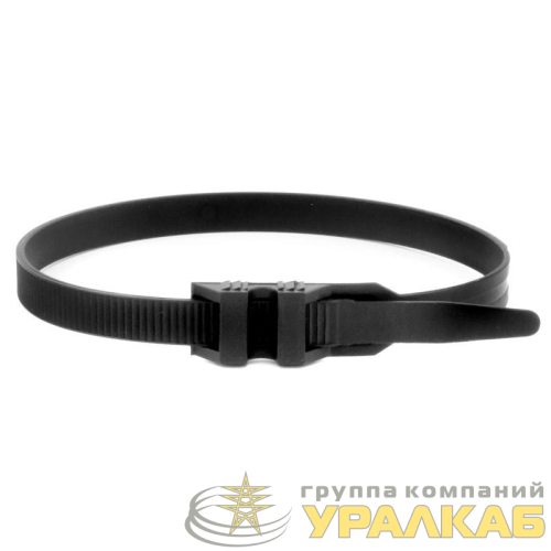Хомут кабельный 9х300 полиамид черн. (уп.100шт) DKC 