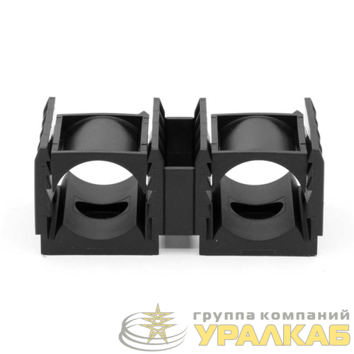 Держатель для труб (клипса) d12-28мм Angara с защелкой для крышек 40; 90мм DKC 