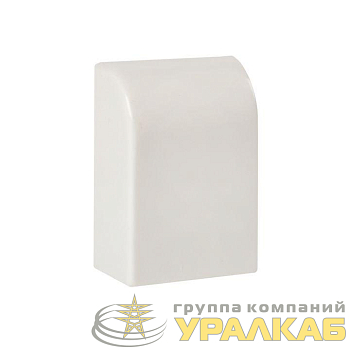Заглушка 16х16 бел. Plast PROxima (уп.4шт) EKF 