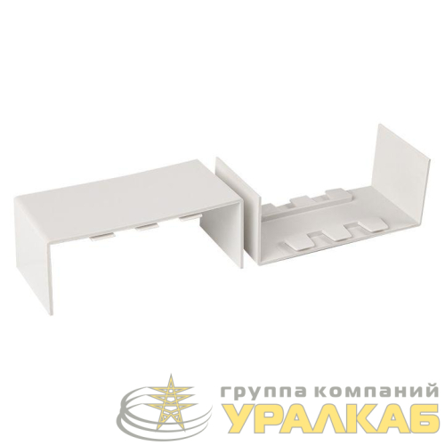 Соединитель на стык 100х40 бел. Plast PROxima (уп.2шт) EKF 