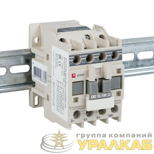 Контактор КМЭ 12А кат. 24В AC 1НО PROxima EKF 