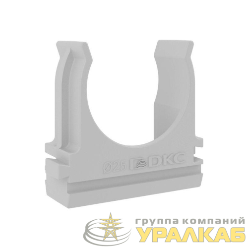 Держатель для труб (клипса) d25мм с защелкой (розн. уп.12шт) DKC 
