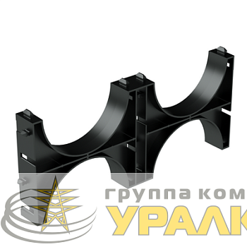 Кластер двойной для двустен. труб d125мм DKC 