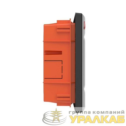 Щиток встраиваемый 8мод. IP41 черн. DKC 