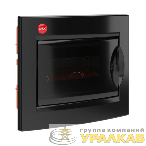 Щиток встраиваемый 8мод. IP41 черн. DKC 
