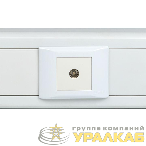 Розетка телевизионная TV 2мод. EKF 