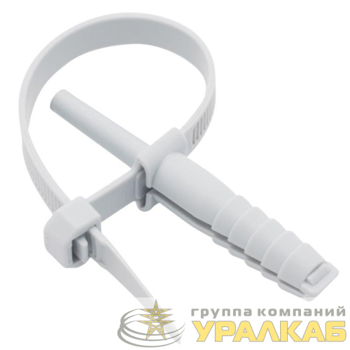 Хомут дюбельный 7х150 сер. (уп.50шт) PROxima EKF 