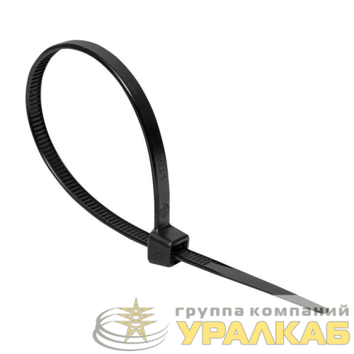 Хомут P6.6 4.8х400 FlexLock стандартный черн. (уп.100шт) PROxima EKF 