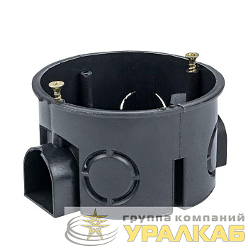 Коробка установочная КМТ-010-044 приборная со стыковочными узлами и саморезами для твердых стен 71х42 PROxima EKF 