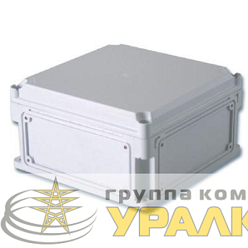 Корпус 300х150х160мм IP67 с непрозр. крышкой 35мм с фланцами пластик. DKC 