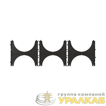 Кластер тройной для двустен. труб d110мм DKC 