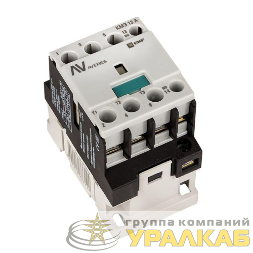 Контактор КМЭ 12А кат. 230В AC 1НО AVERES EKF 