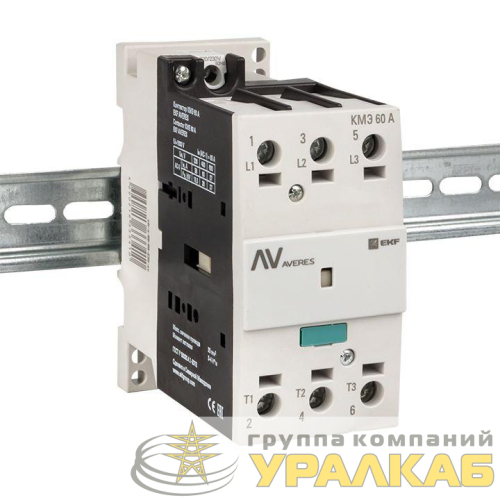 Контактор КМЭ 60А кат. 230В AC AVERES EKF 