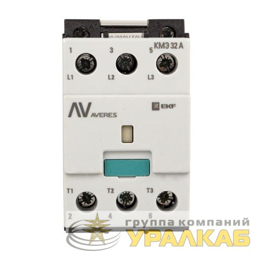 Контактор КМЭ 32А кат. 230В AC AVERES EKF 