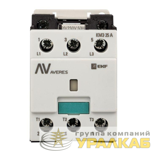Контактор КМЭ 25А кат. 400В AC AVERES EKF 