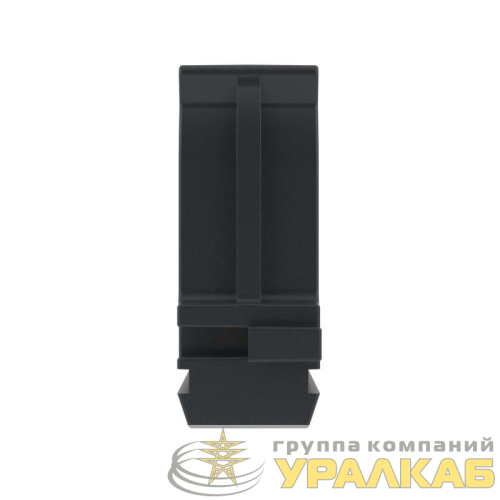 Держатель для труб (клипса) d25мм с защелкой черн. DKC 