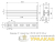 Консоль STRUT двойная 41х21 L550 сталь EKF 