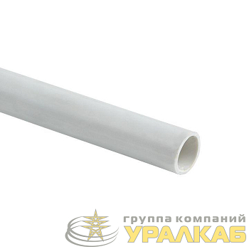 Труба гладкая ПВХ жесткая d20мм бел. (дл.2м) PROxima EKF 