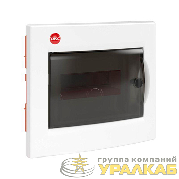 Щиток встраиваемый 8мод. IP41 с дверцей с усилен. клеммн. блоком 87308 бел. DKC 