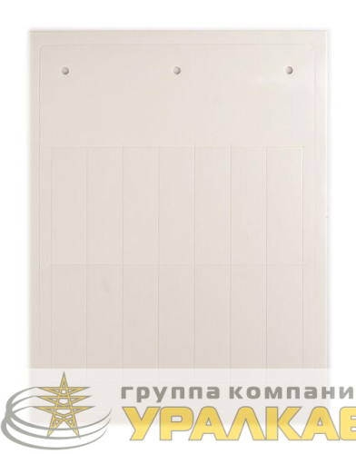 Табличка эластичная клейкое основание винил бел. (уп.140шт) DKC 