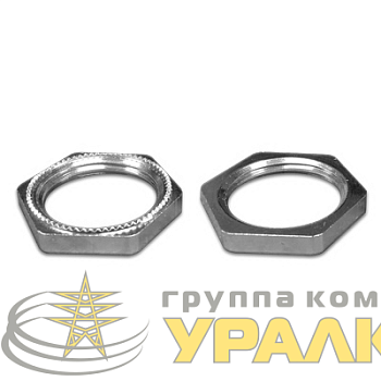 Гайка М16х1.5 заземляющая никелир. латунь DKC 