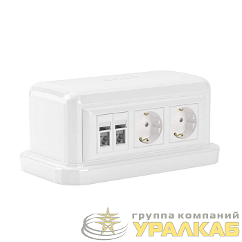 Башенка напольная BUS 12мод. бел. DKC 