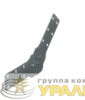 Соединитель для лотка шарнирный вертикал. H=100мм цинк-ламель DKC 