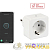 Розетка умная Wi-Fi 1-м 16А IP20 бел. Connect EKF 